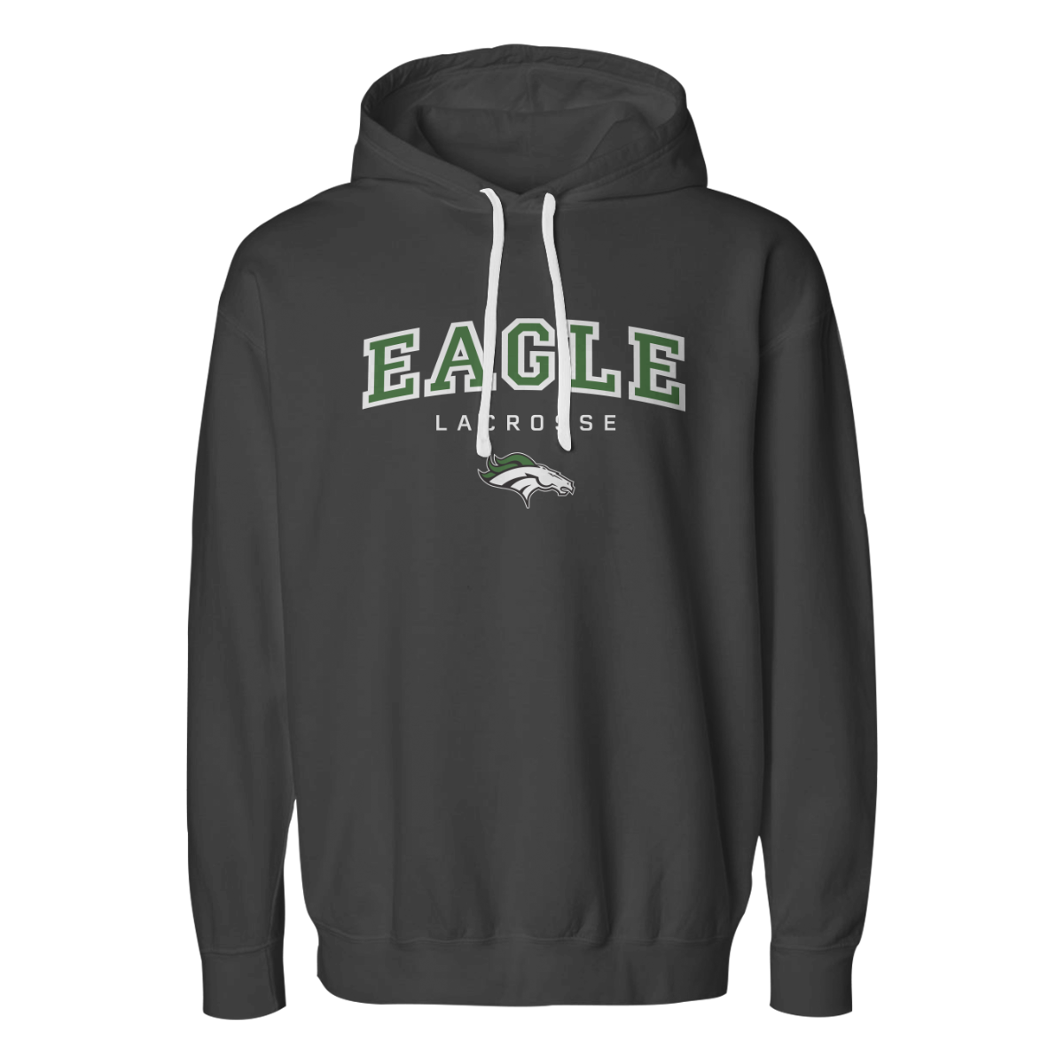 Adult EHS Lacrosse Comfort Colors Lightweight Fleece Hoodie