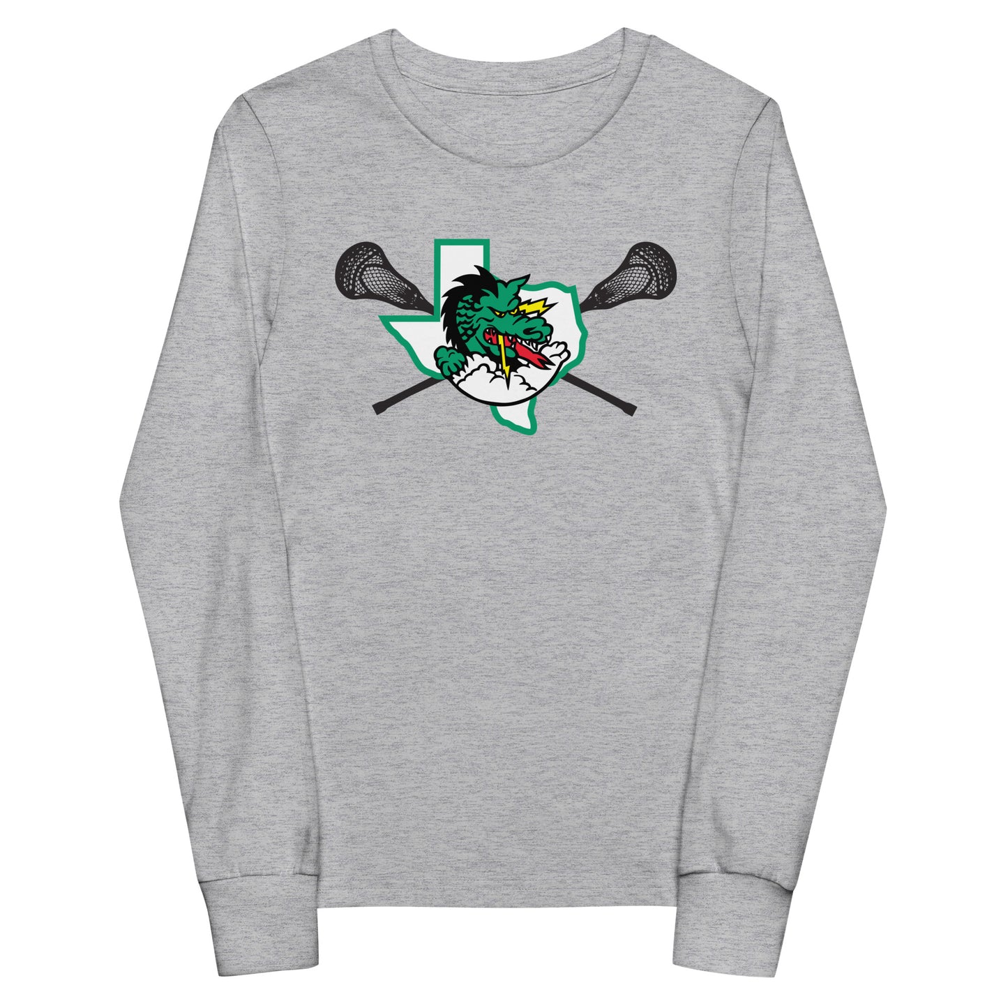Youth Southlake Carroll Lacrosse Bella + Canvas Long Sleeve