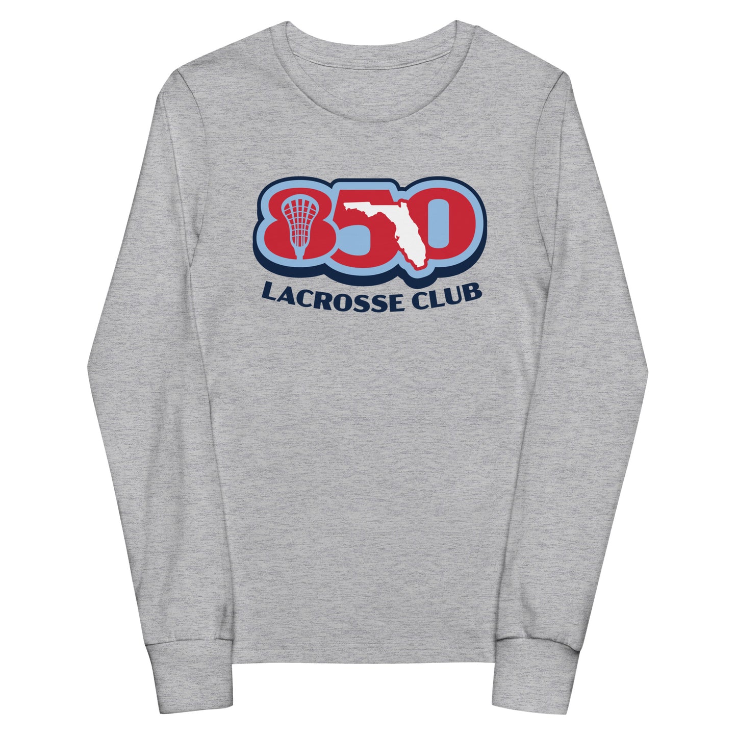 Youth 850 Lacrosse Bella + Canvas Long Sleeve Tee