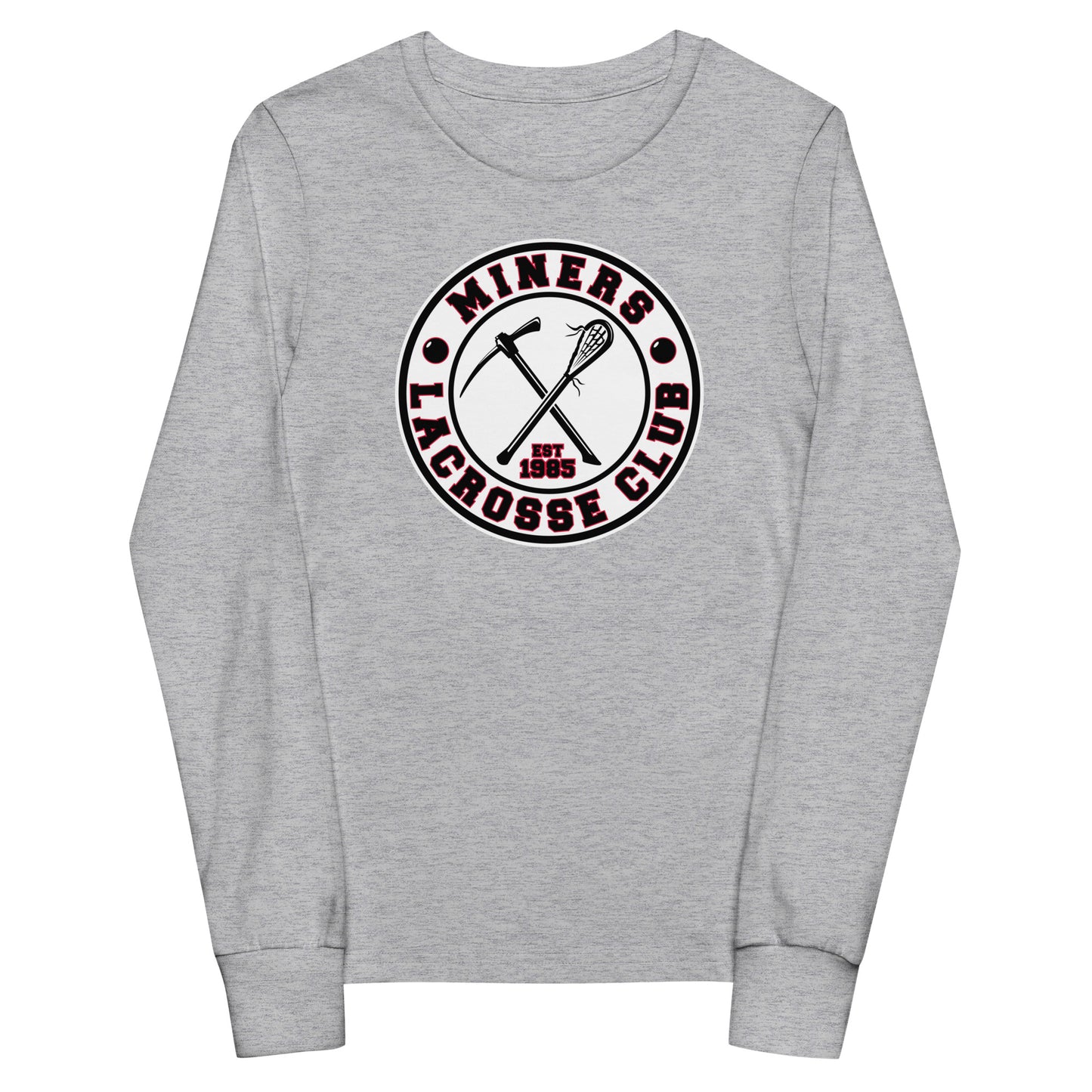 Youth Edmonton Miners Bella + Canvas Long Sleeve Tee