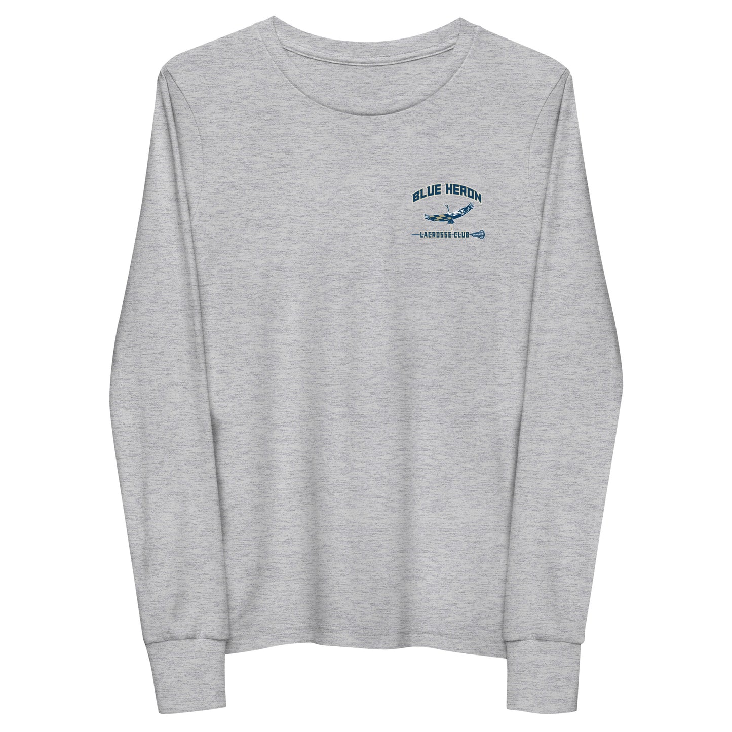 Youth Blue Heron Lacrosse Bella + Canvas Long Sleeve