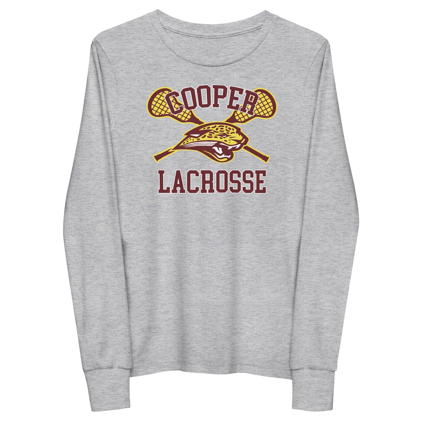 Youth Cooper Lacrosse Bella + Canvas Long Sleeve Tee