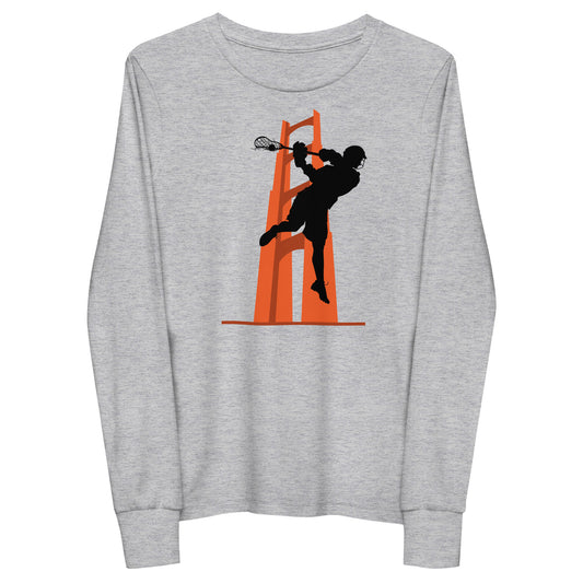 Youth San Francisco Riptide Bella + Canvas Long Sleeve | Silhouette