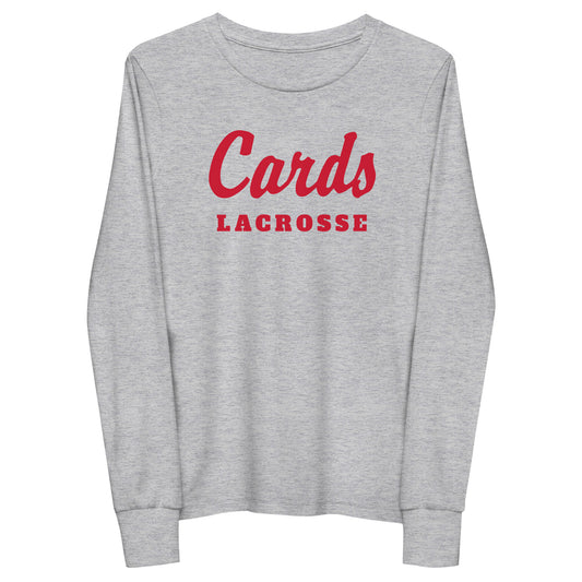Youth Lincoln Lacrosse Bella + Canvas Long Sleeve Shirt