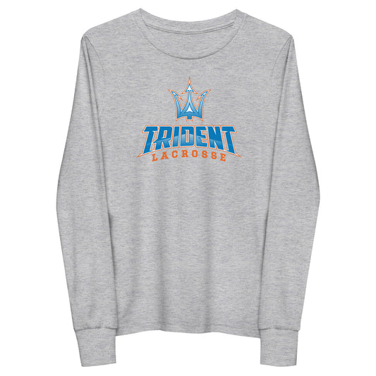 Youth Trident Lacrosse Bella + Canvas Long Sleeve Shirt