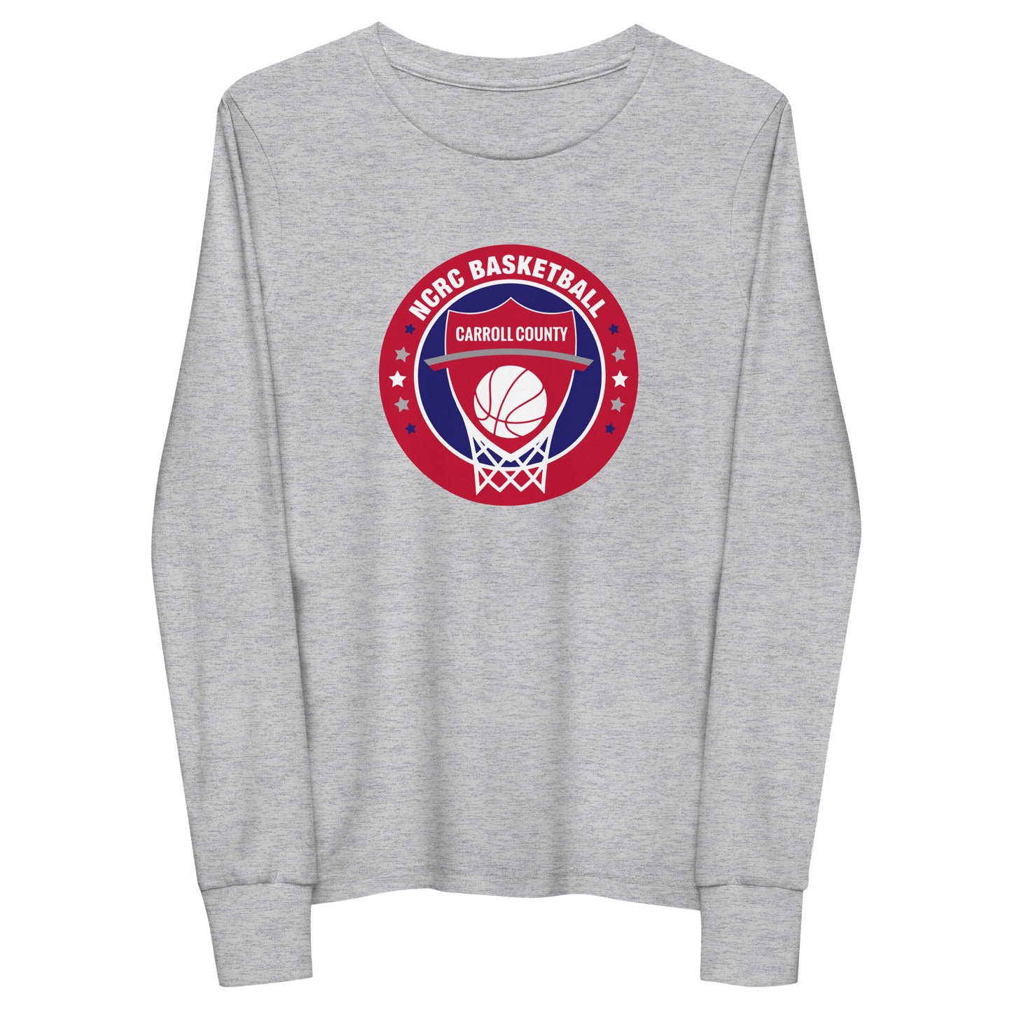 Youth NCRC Basketball Bella + Canvas Long Sleeve Shirt