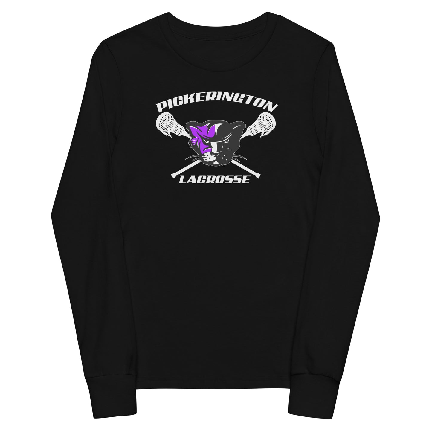 Youth LaxCats Bella + Canvas Long Sleeve Tee