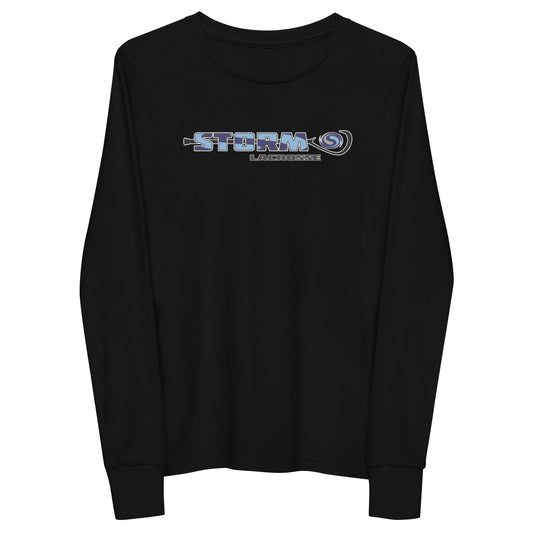 Youth Storm Lacrosse Bella + Canvas Long Sleeve Shirt