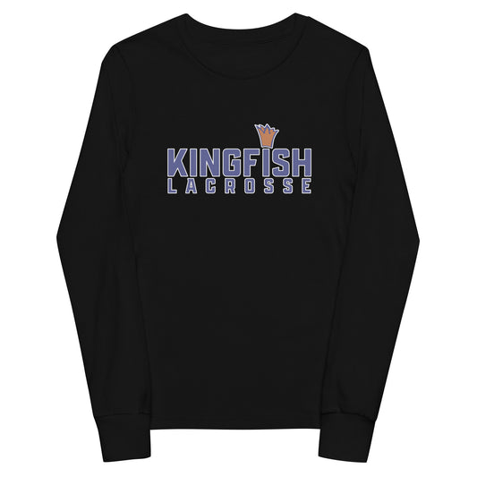 Youth Kingfish Lacrosse Bella + Canvas Long Sleeve Shirt