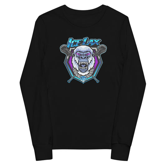 Youth ICE LAX Bella + Canvas Long Sleeve Shirt