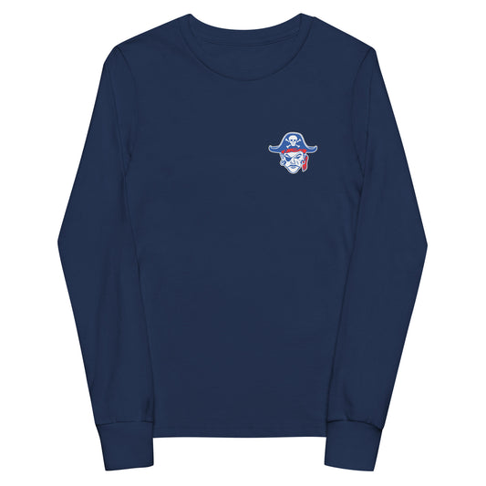 Youth Fairport Football and Cheer Bella + Canvas Long Sleeve Shirt