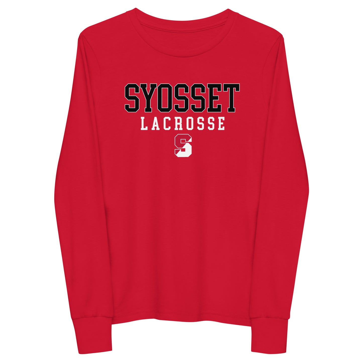 Youth Syosset Lacrosse Bella + Canvas Long Sleeve Shirt
