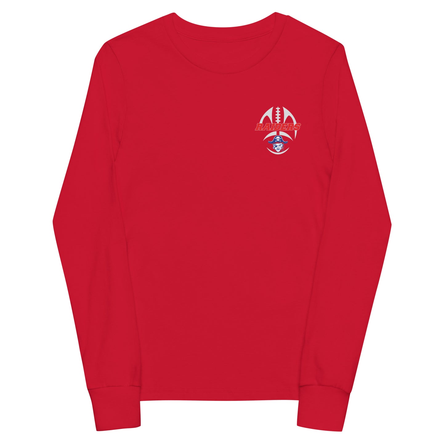 Youth Fairport Football and Cheer Bella + Canvas Long Sleeve Shirt