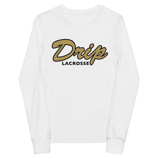 Youth Drip Lacrosse Bella + Canvas Long Sleeve