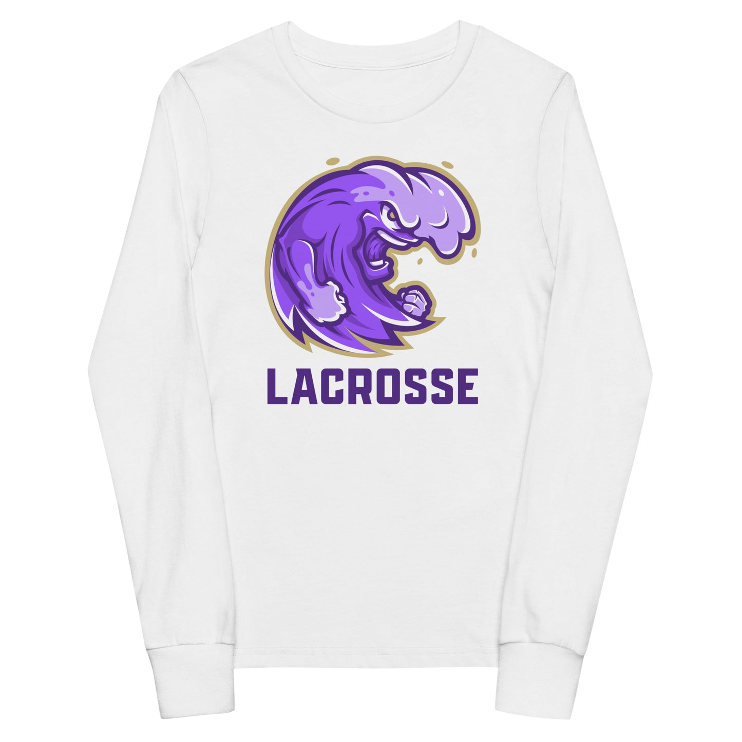 Youth CBHS Lacrosse Bella + Canvas Long Sleeve Shirt