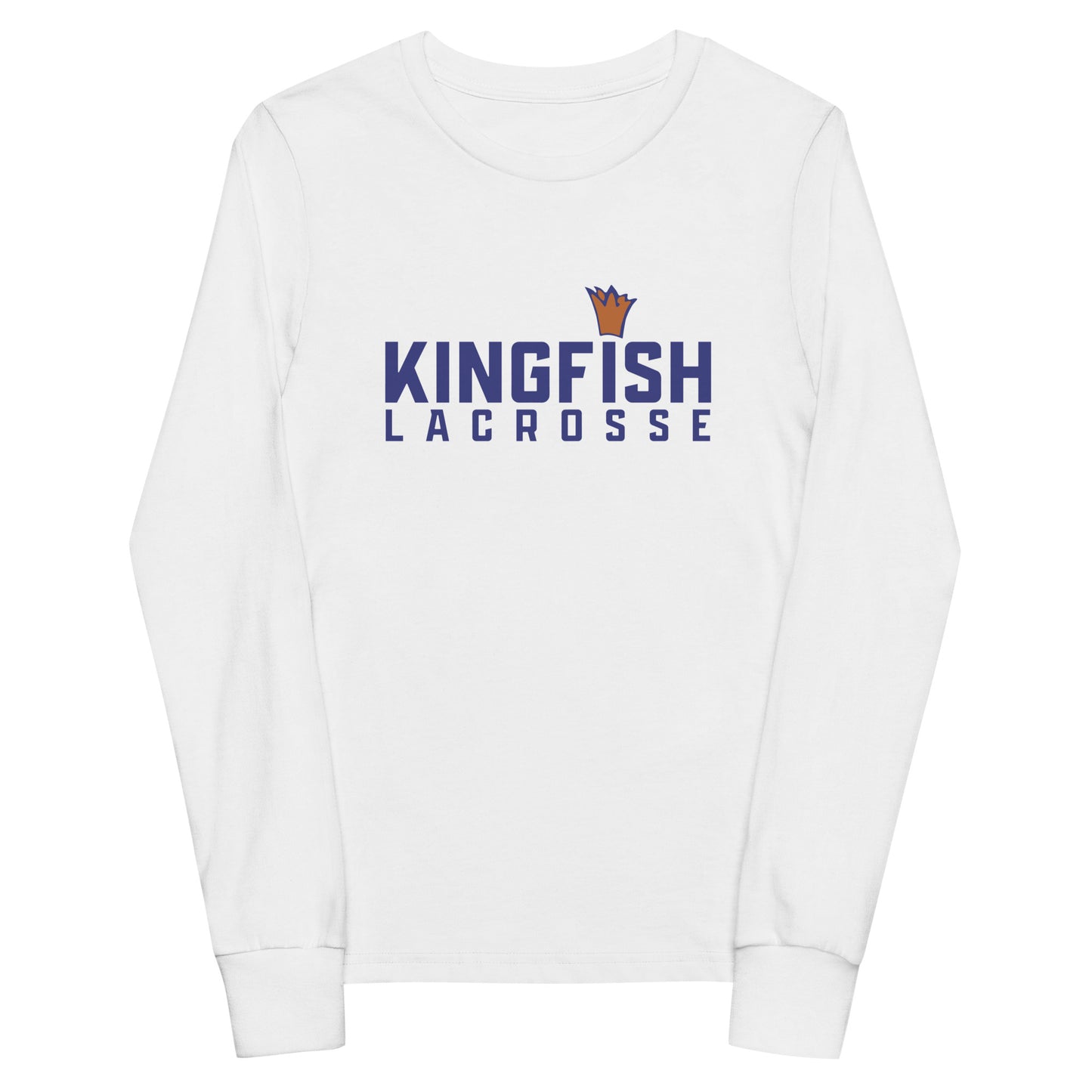 Youth Kingfish Lacrosse Bella + Canvas Long Sleeve Shirt