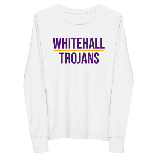 Youth Whitehall School Bella + Canvas Long Sleeve Shirt