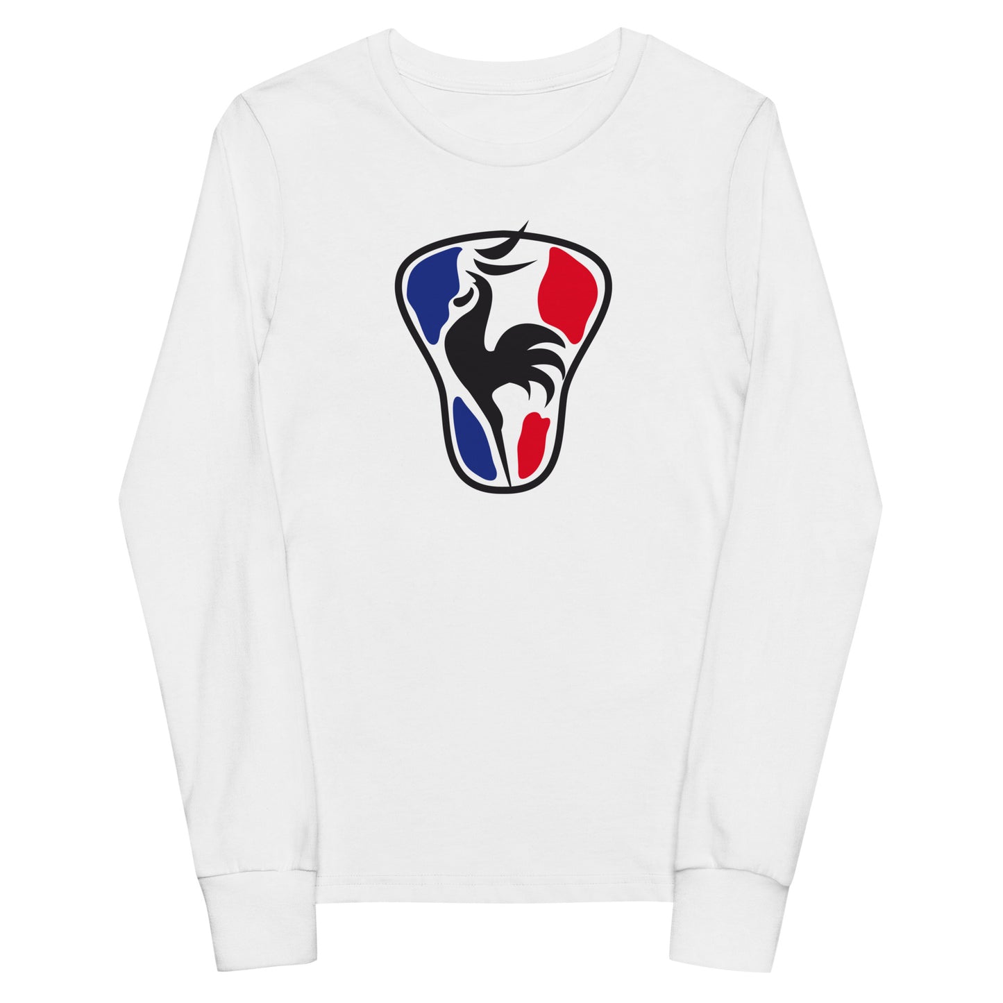 Youth France Lacrosse Bella + Canvas Long Sleeve Shirt