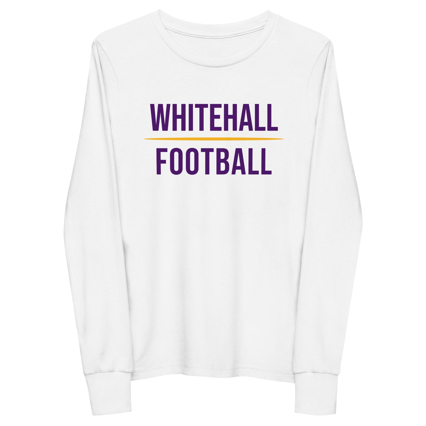 Youth Whitehall Football Bella + Canvas Long Sleeve Shirt