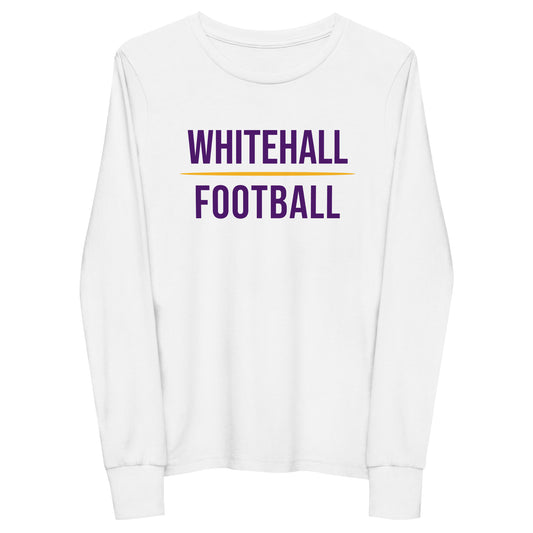 Youth Whitehall Football Bella + Canvas Long Sleeve Shirt