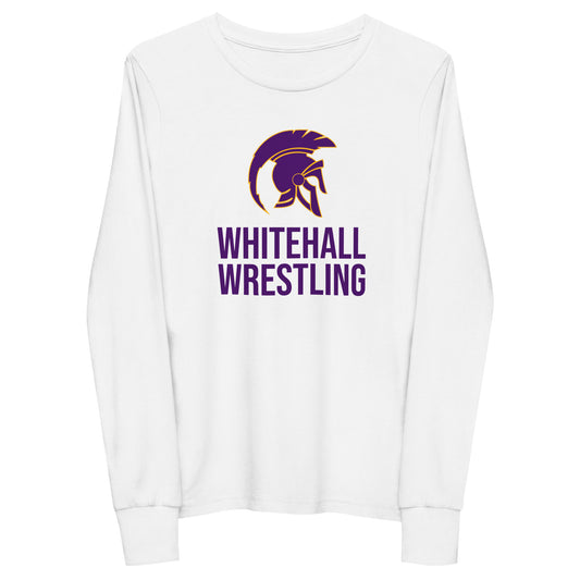 Youth Whitehall Wrestling Bella + Canvas Long Sleeve Shirt