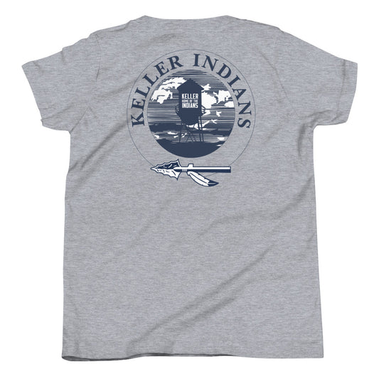 Youth Keller Football Bella + Canvas T-Shirt | Water Tower