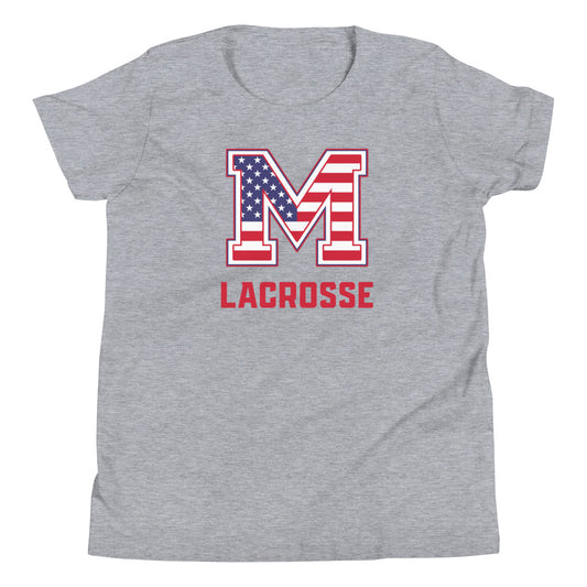 Youth Maryville Lacrosse USA Bella + Canvas T-Shirt