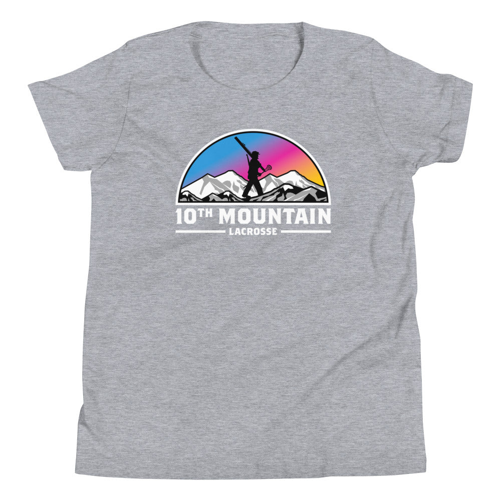 Youth 10th Mountain Lacrosse Bella + Canvas T-Shirt