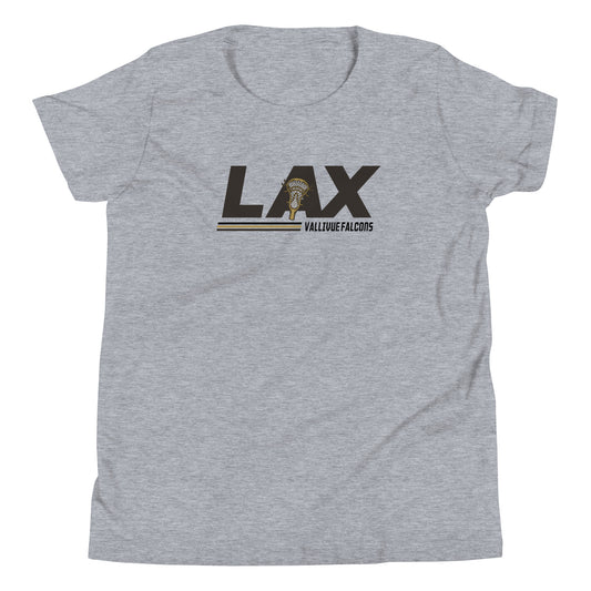 Youth Vallivue Lacrosse Bella + Canvas T-Shirt