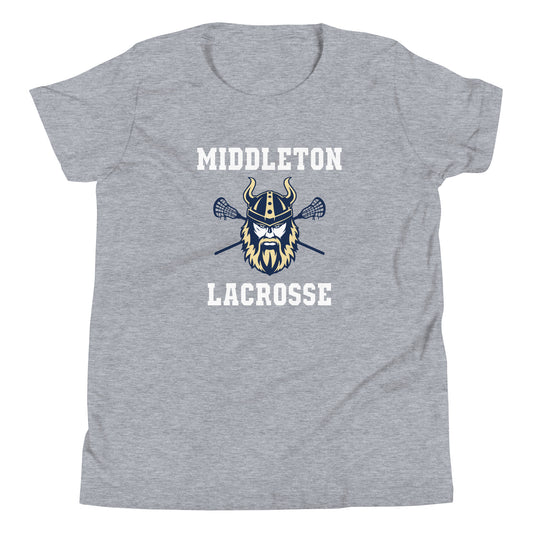 Youth Middleton Lacrosse Bella + Canvas T-shirt