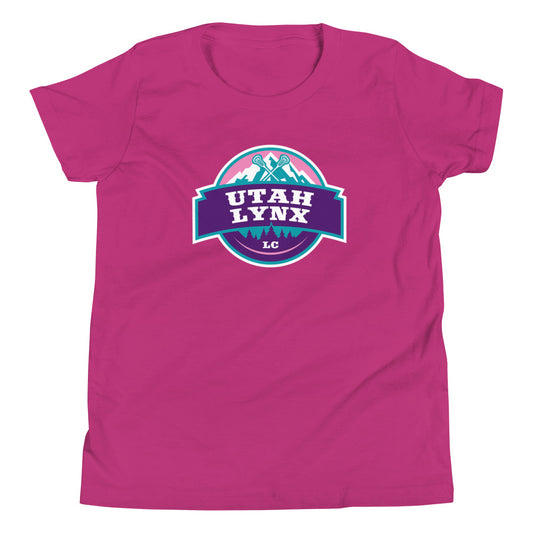 Youth Utah Lynx Bella + Canvas Tee