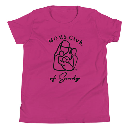 Youth MOMS Club of Sandy Bella + Canvas Short Sleeve T-Shirt