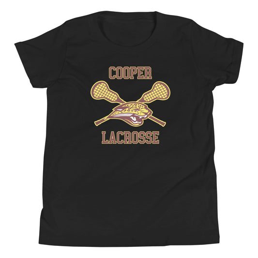Youth Cooper Lacrosse Bella + Canvas T-shirt