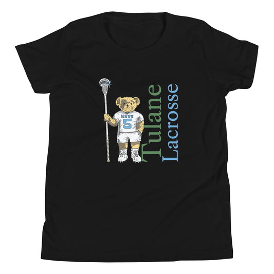 Youth Tulane Lacrosse Bella + Canvas T-shirt