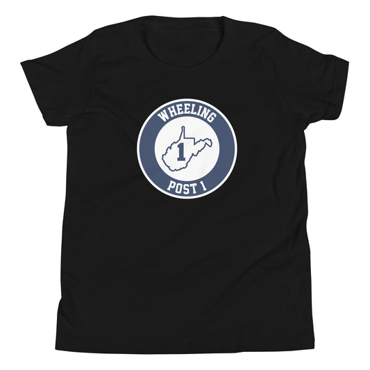 Youth Wheeling Post 1 Bella + Canvas T-shirt