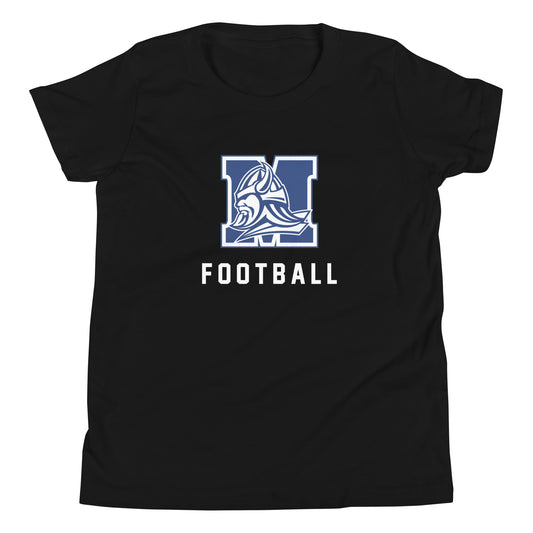 Youth Maclay Football Bella + Canvas T-Shirt