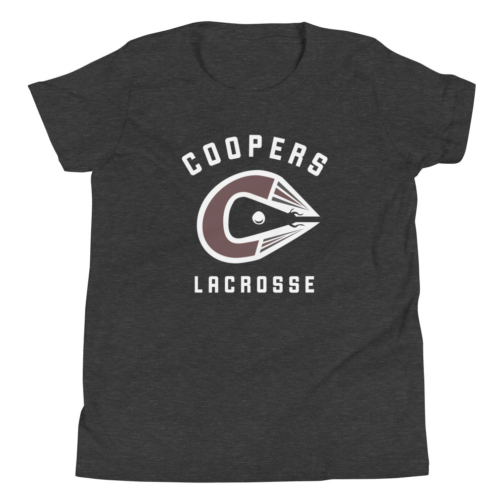 Youth Coopers Lacrosse Bella + Canvas T-shirt