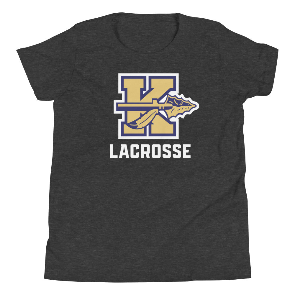 Youth Keller Lacrosse Bella + Canvas Short Sleeve T-Shirt