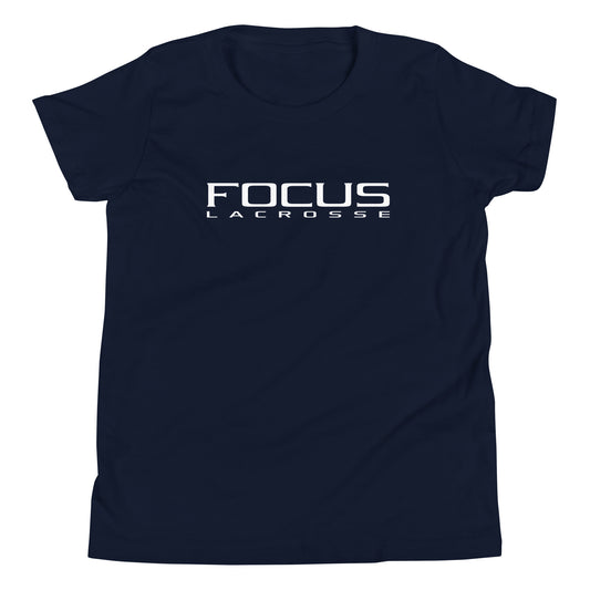 Youth Focus Lacrosse Bella + Canvas T-shirt