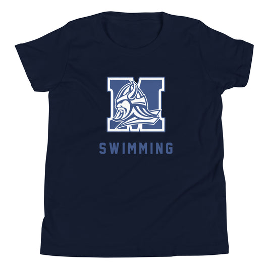 Youth Maclay Swimming Bella + Canvas T-shirt