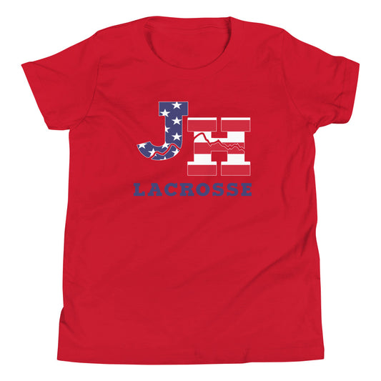 Youth Jackson Hole Lacrosse USA Bella + Canvas T-shirt