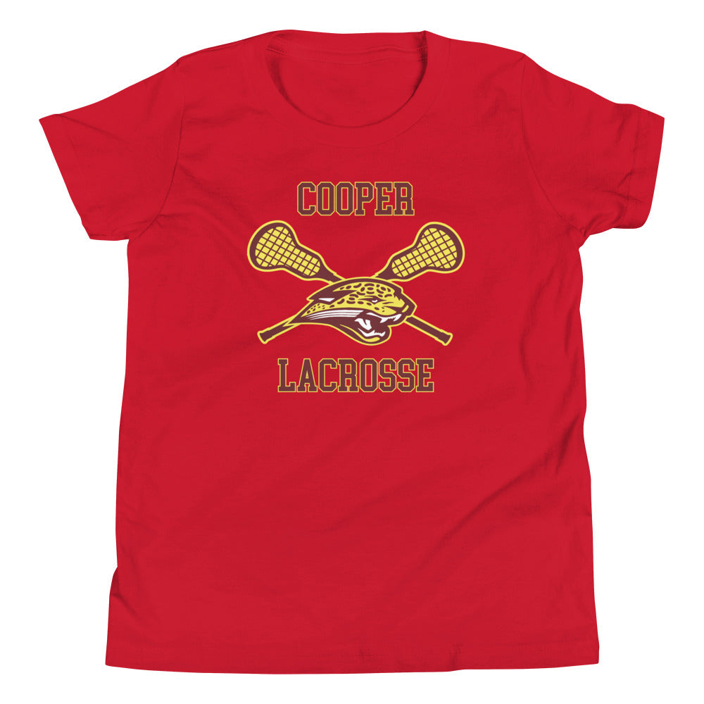 Youth Cooper Lacrosse Bella + Canvas T-shirt