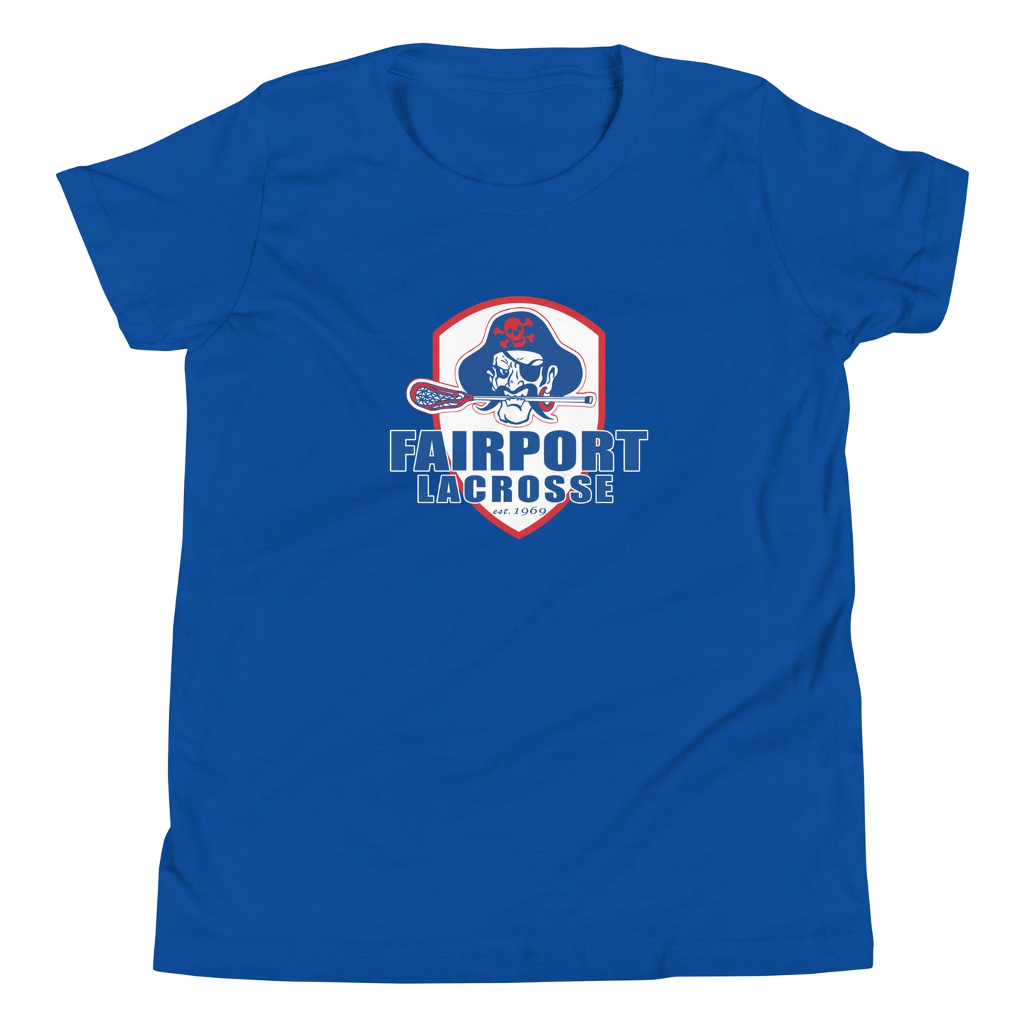 Youth Fairport Lacrosse Bella + Canvas T-shirt