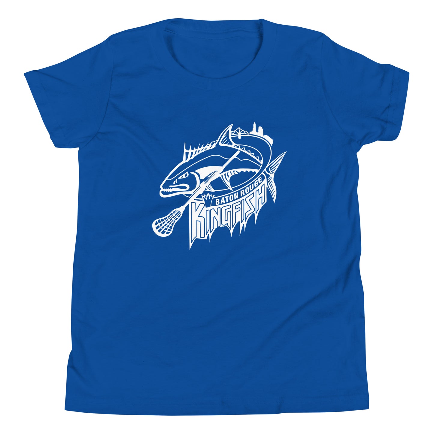 Youth Kingfish Lacrosse Bella + Canvas T-shirt