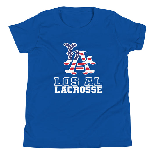 Youth Los Al Lacrosse Bella + Canvas T-shirt