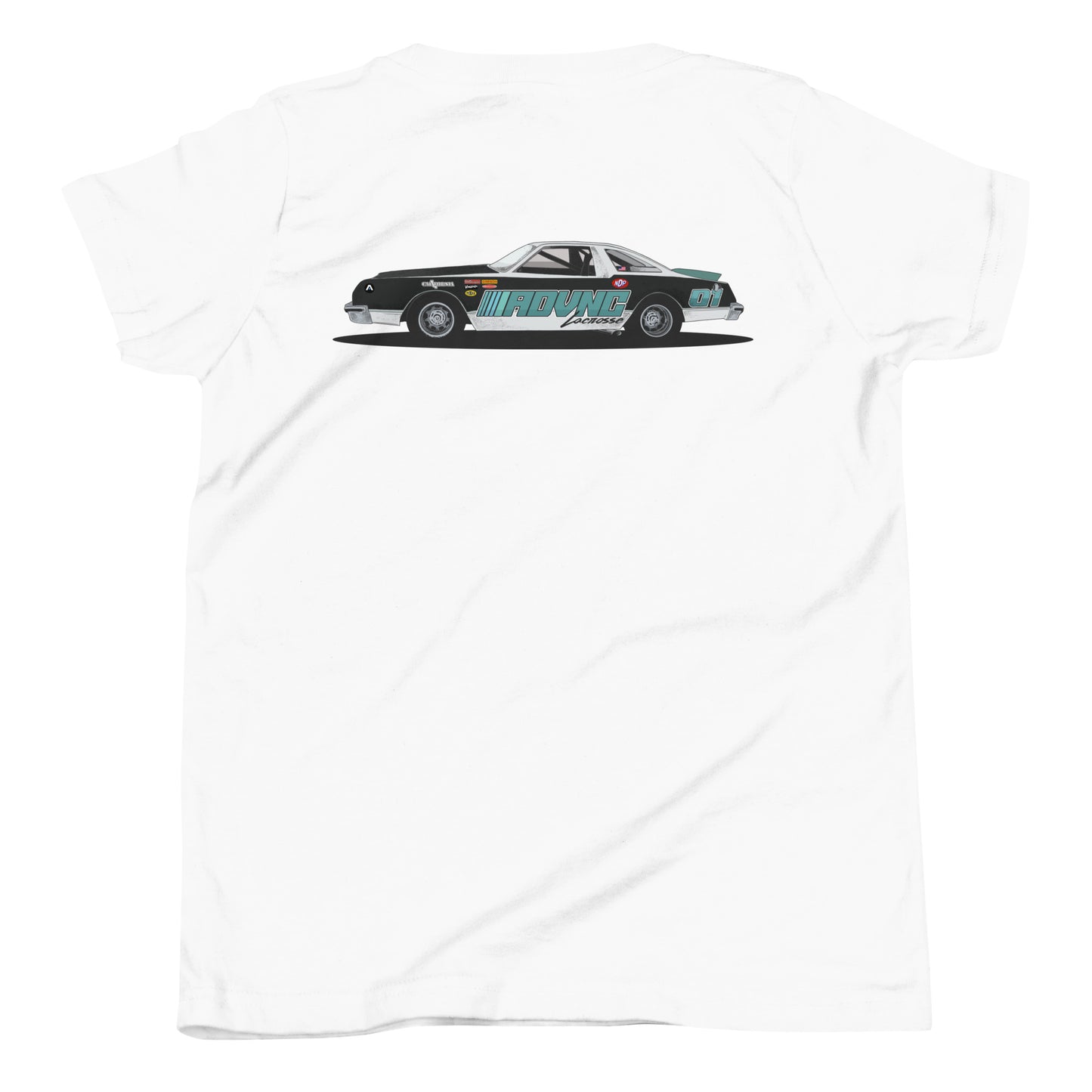 Youth ADVNC Lacrosse Bella + Canvas T-Shirt - Racecar
