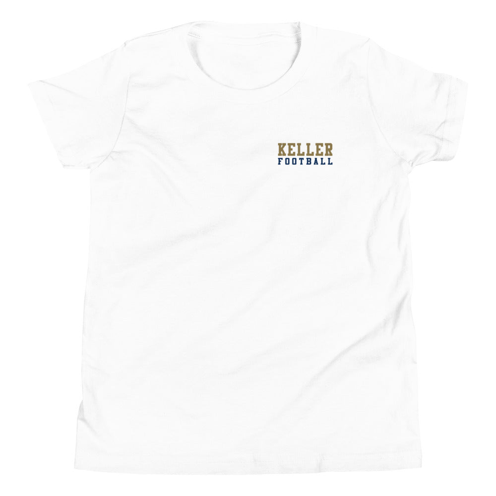 Youth Keller Football Bella + Canvas T-Shirt | Water Tower