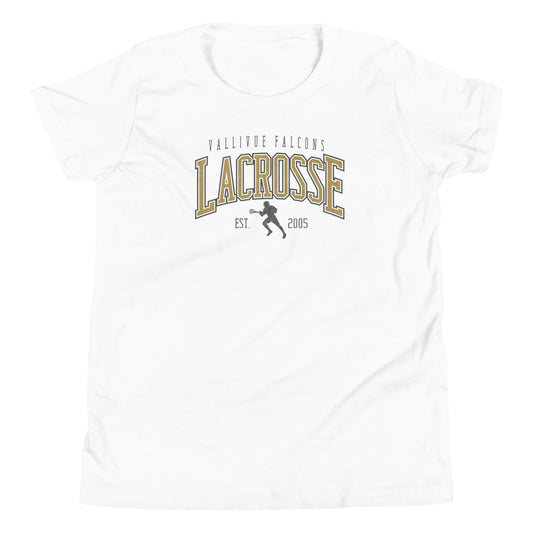 Youth Vallivue Lacrosse Bella + Canvas T-shirt