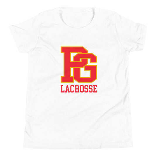 Youth Pacific Grove High School Men's Lacrosse Bella + Canvas T-shirt