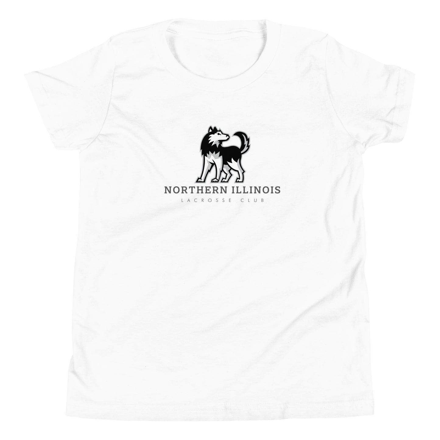 Youth NIU Lacrosse Bella + Canvas T-shirt
